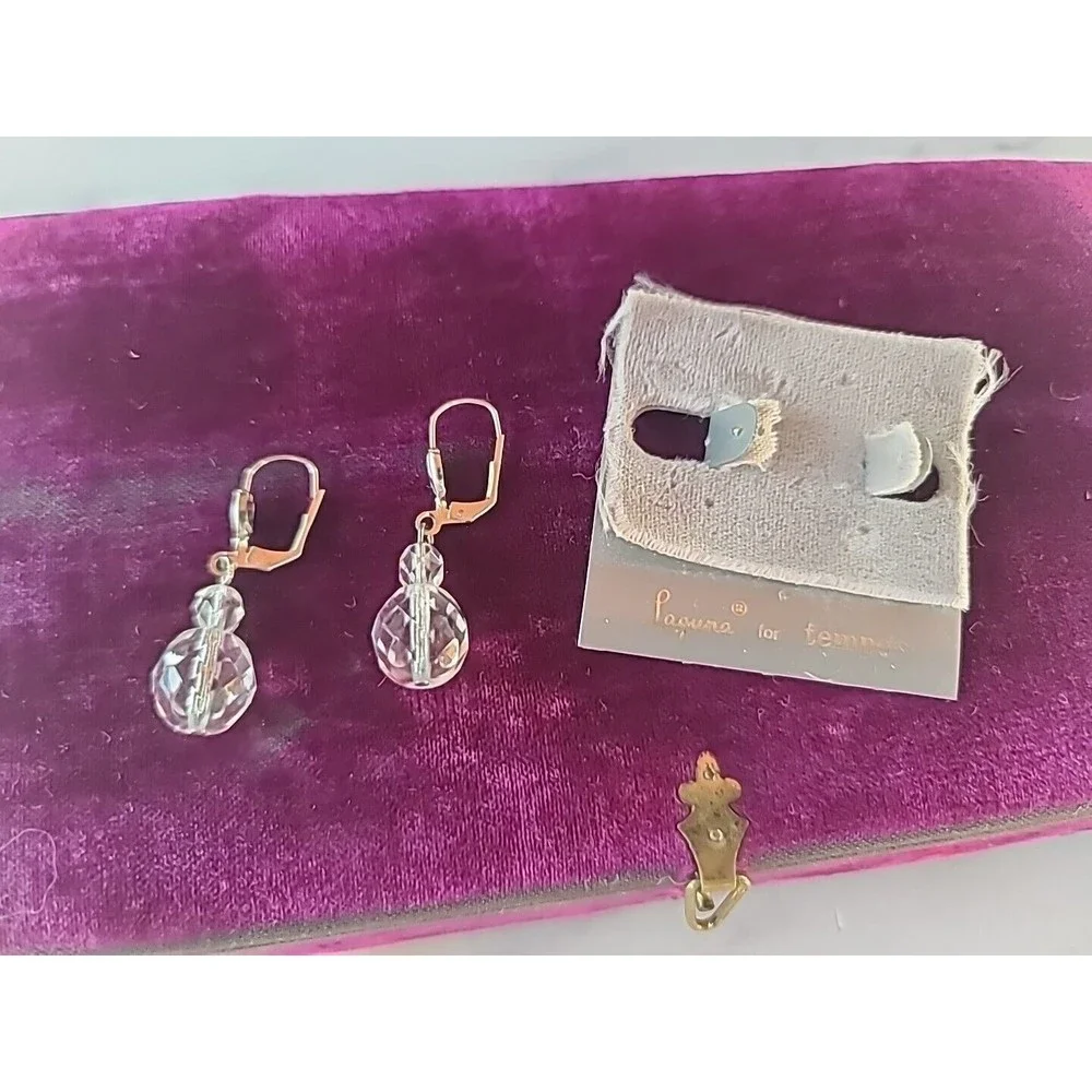 Laguna For Tempo Dangling Pierced Earrings NOS